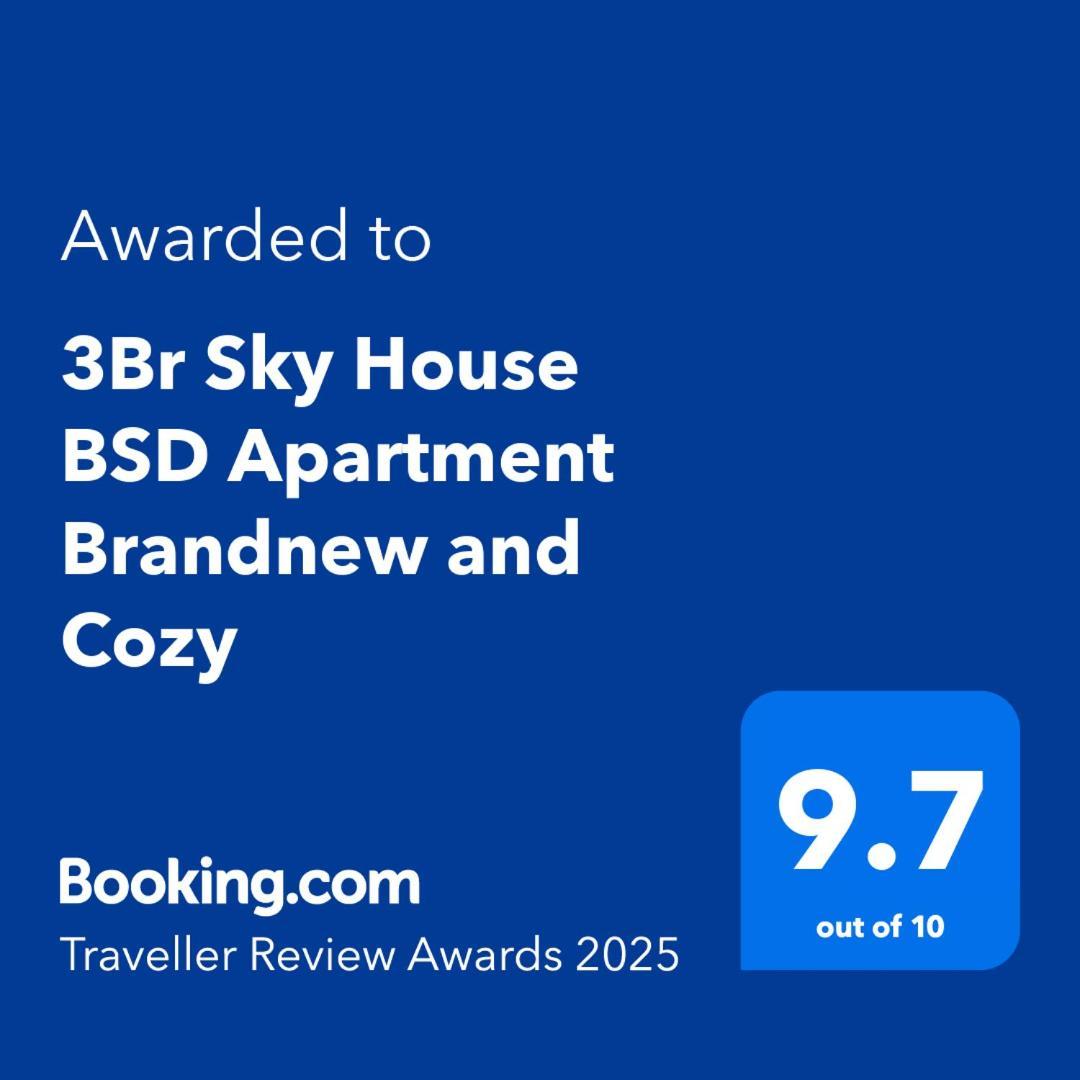 3Br Sky House Bsd Apartment Brandnew And Cozy Samporo المظهر الخارجي الصورة